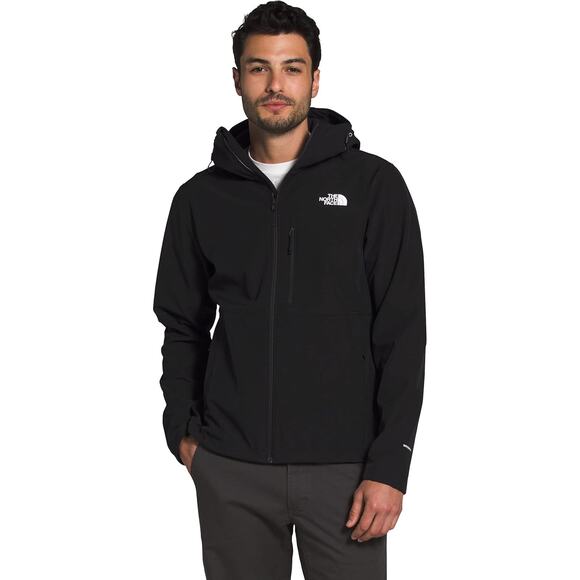 NWT The North Face Apex Bionic 2 Hoodie Jacket TNF Black Men’s Small Windproof - Picture 1 of 4